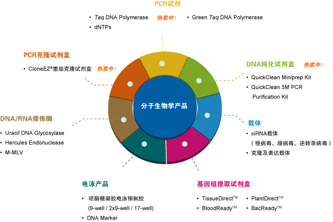 热卖产品 分子生物学产品